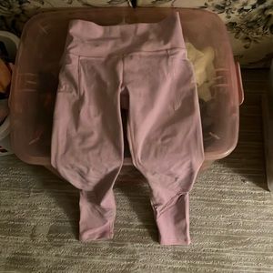 Athleta Pink Leggings